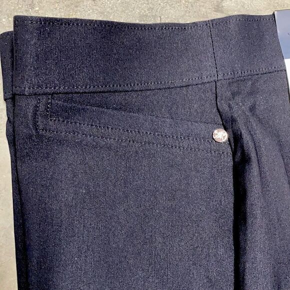Rafaella Black Bermuda Shorts NWT Size 8 - Picture 2 of 7